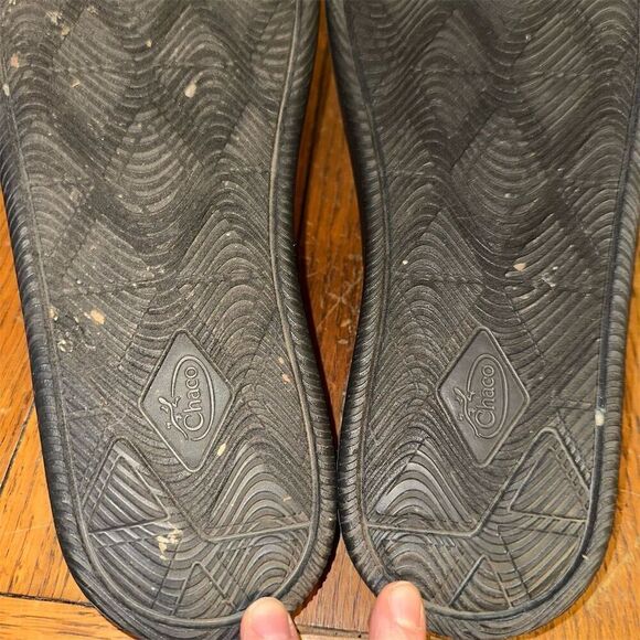 Chaco Men's Chillos Slide Sandals Black Size 12 Casual Summer - Picture 7 of 9